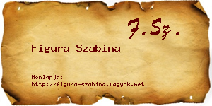 Figura Szabina névjegykártya